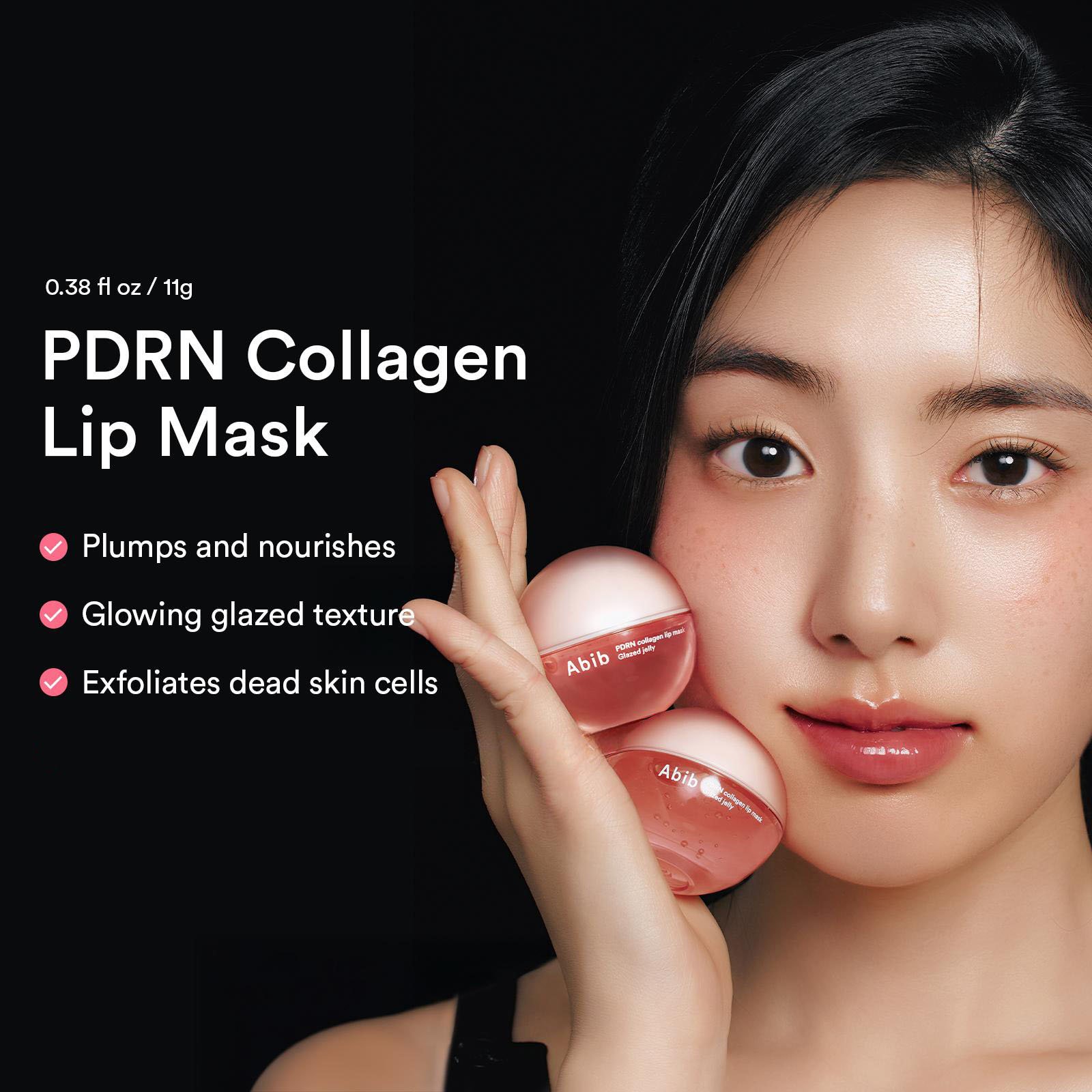 Abib PDRN Collagen Lip Mask Glazed Jelly 0.39 oz.(11g) detail 1