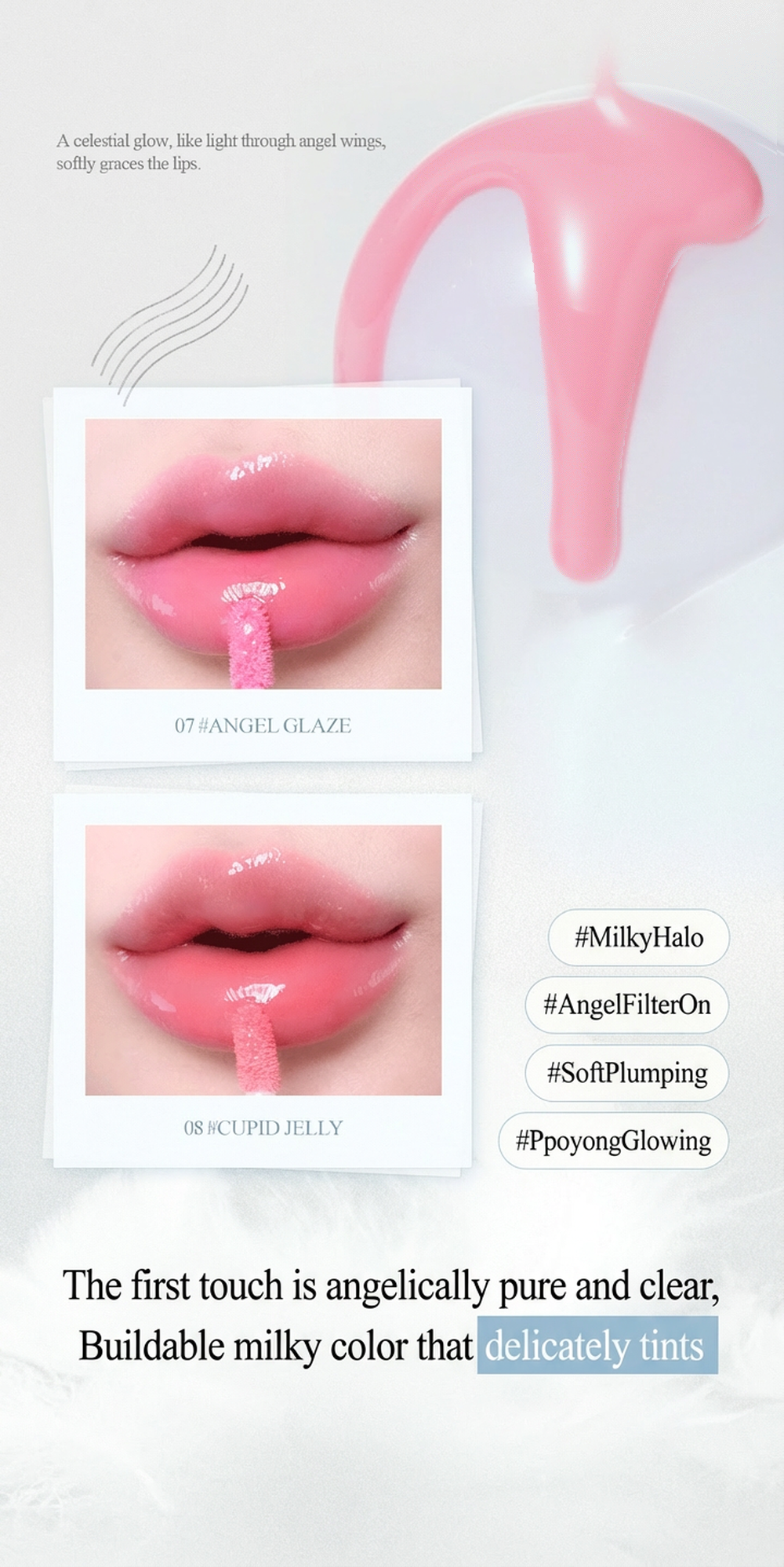 [6colors] lilybyred Sugar Wrapping Tint Gloss 0.21 oz.(6g) detail 4