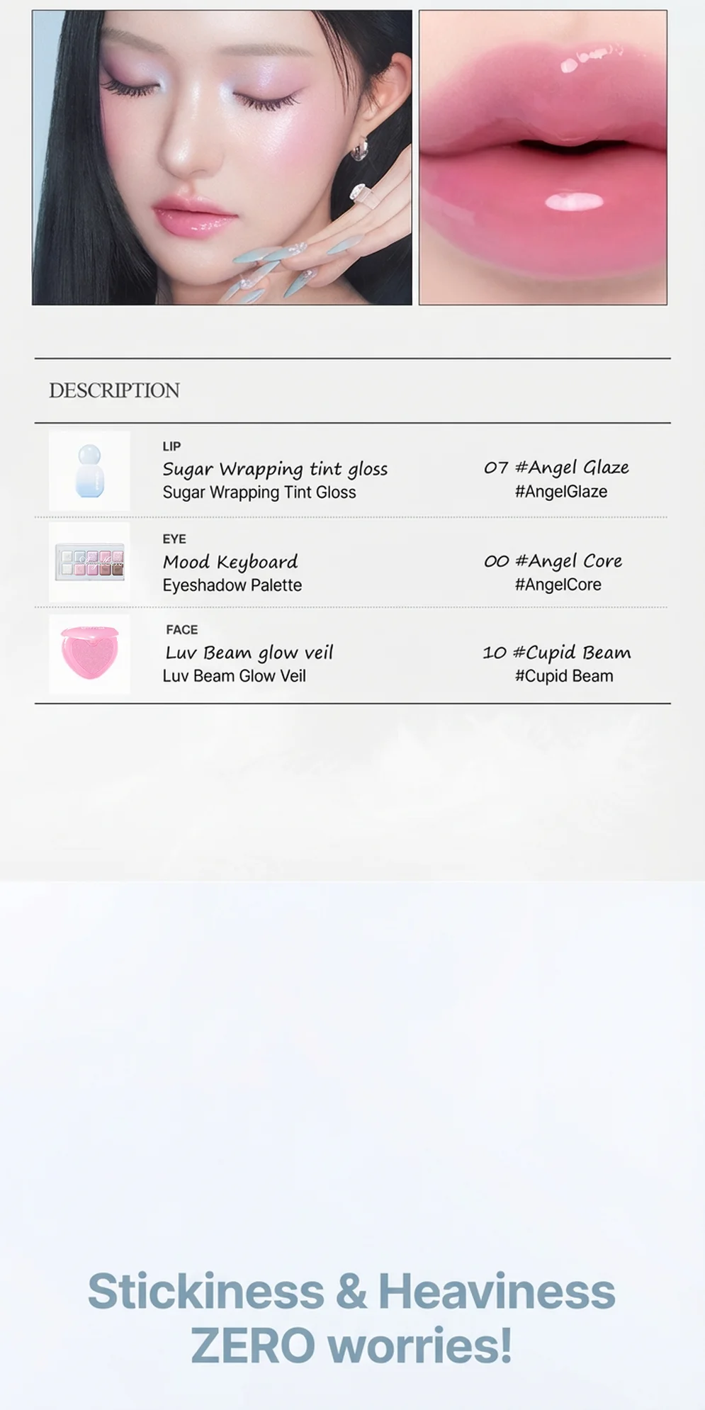 [6colors] lilybyred Sugar Wrapping Tint Gloss 0.21 oz.(6g) detail 8