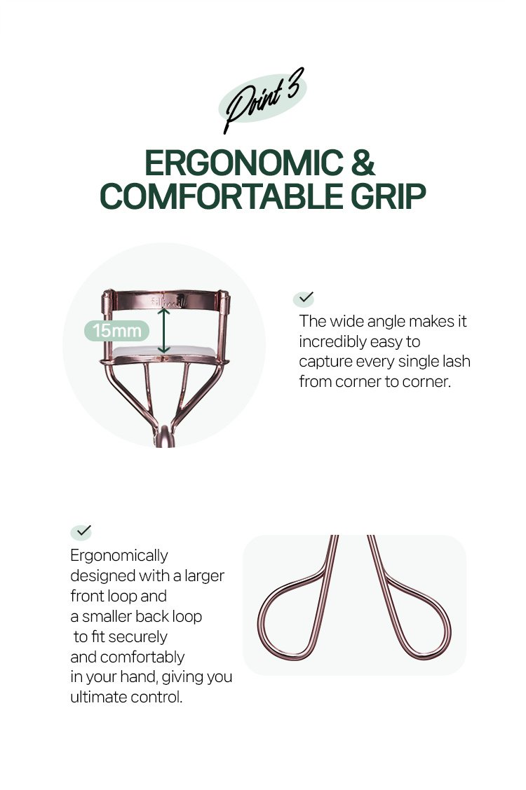 Fillimilli Round Fit Eyelash Curler 20r (1ea) detail 4