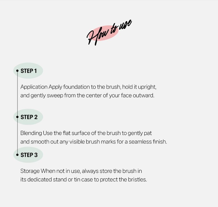 Fillimilli Mini Spatula Brush 828 (1ea) detail 5