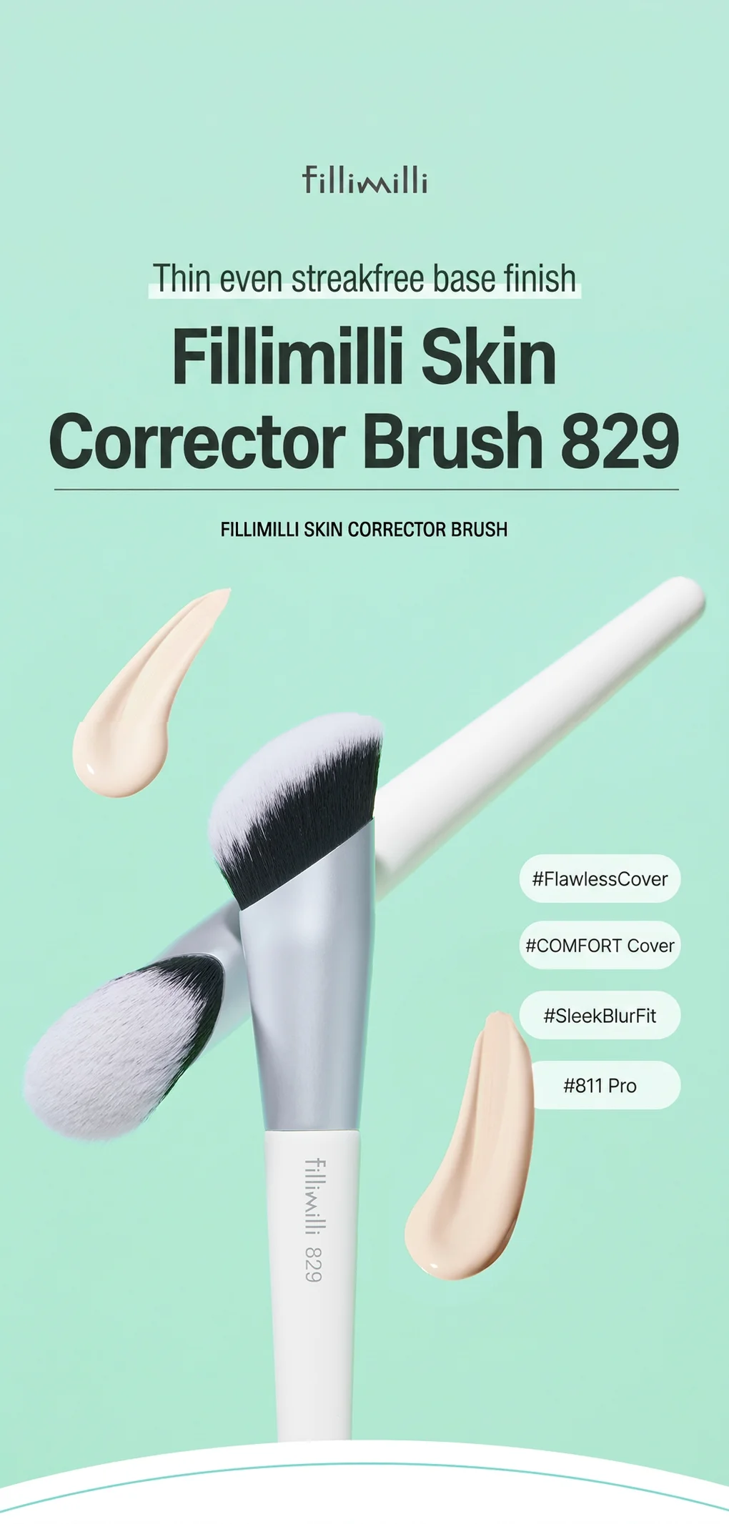 Fillimilli Skin Corrector Brush 829 (1ea) detail 1