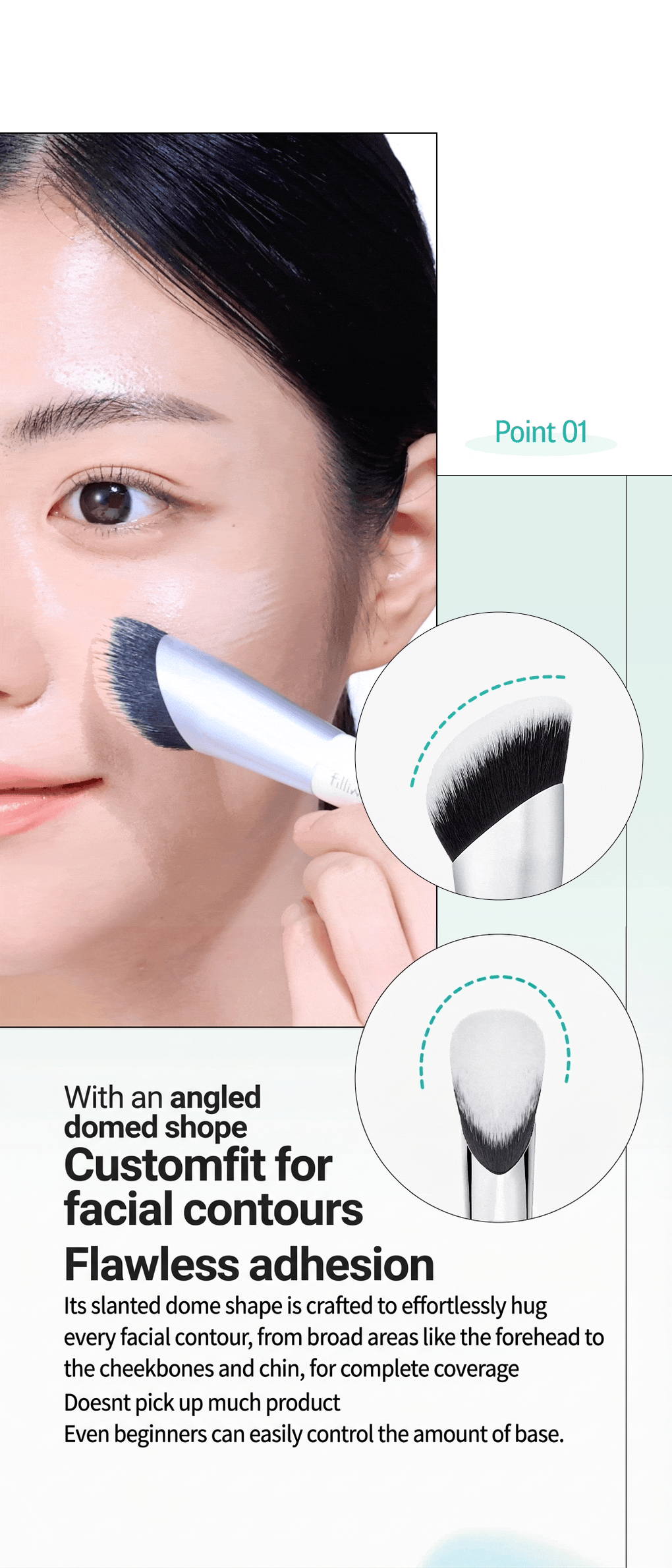 Fillimilli Skin Corrector Brush 829 (1ea) detail 2