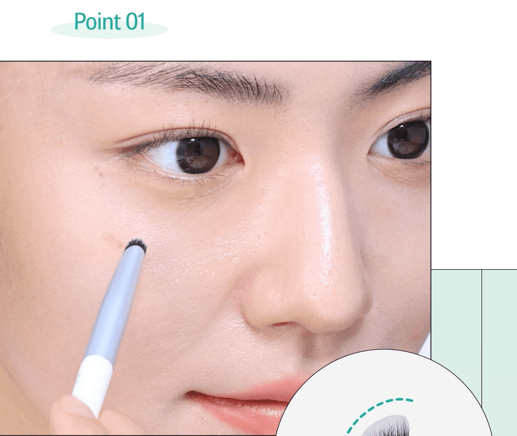 Fillimilli Spot Corrector Brush 813 (1ea) detail 2