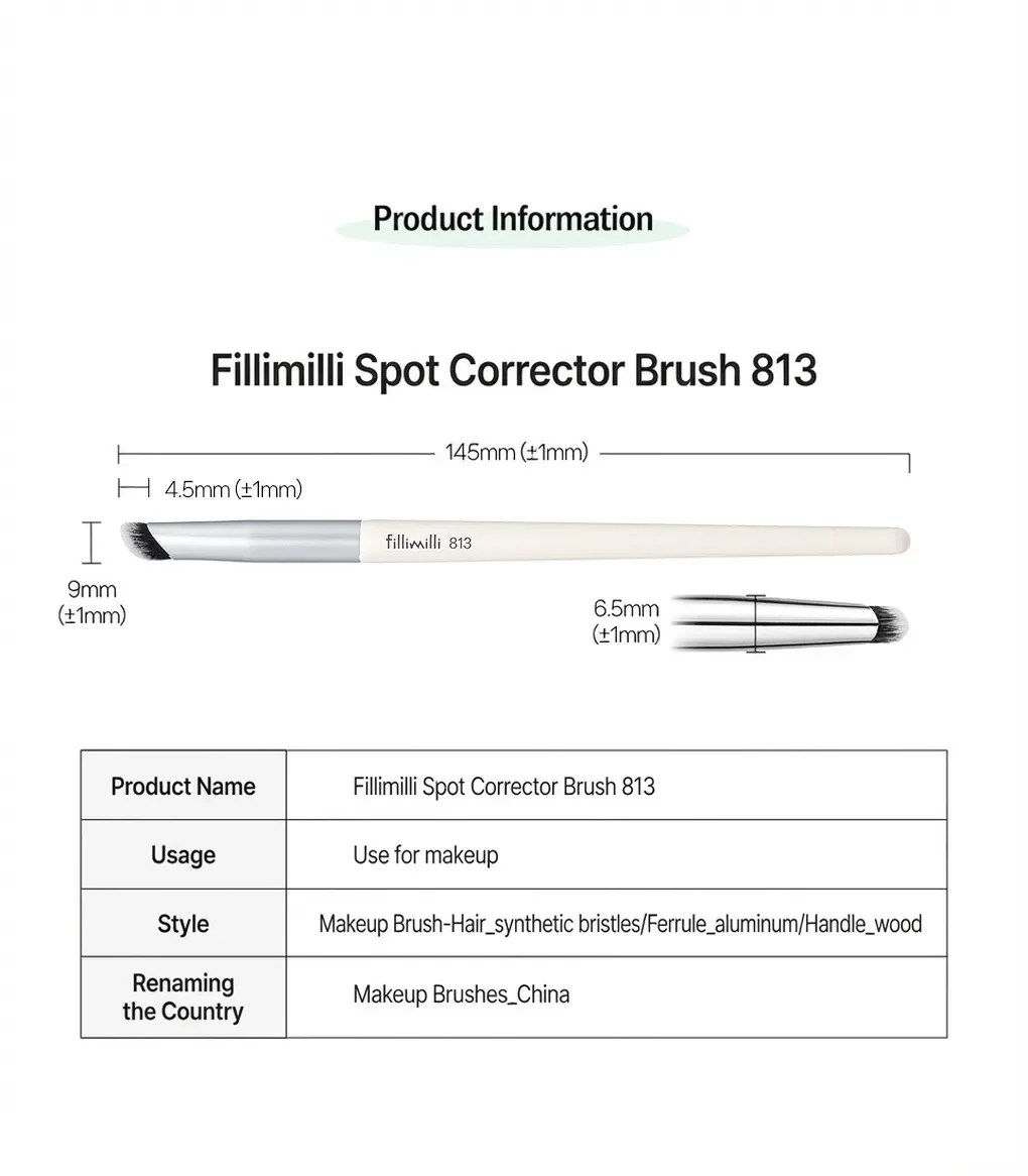 Fillimilli Spot Corrector Brush 813 (1ea) detail 7