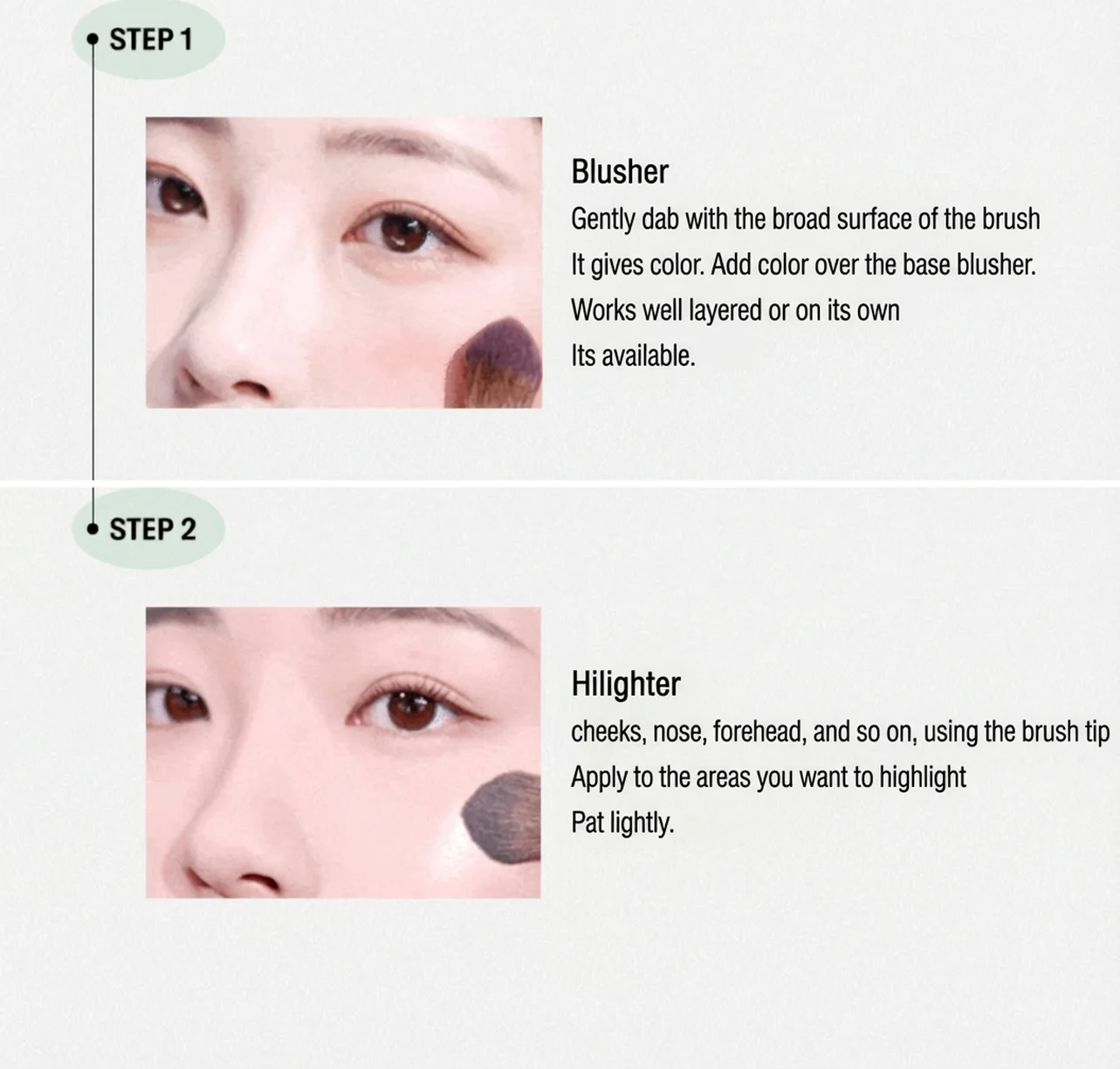 Fillimilli Point Blusher Brush 885 (1ea) detail 5