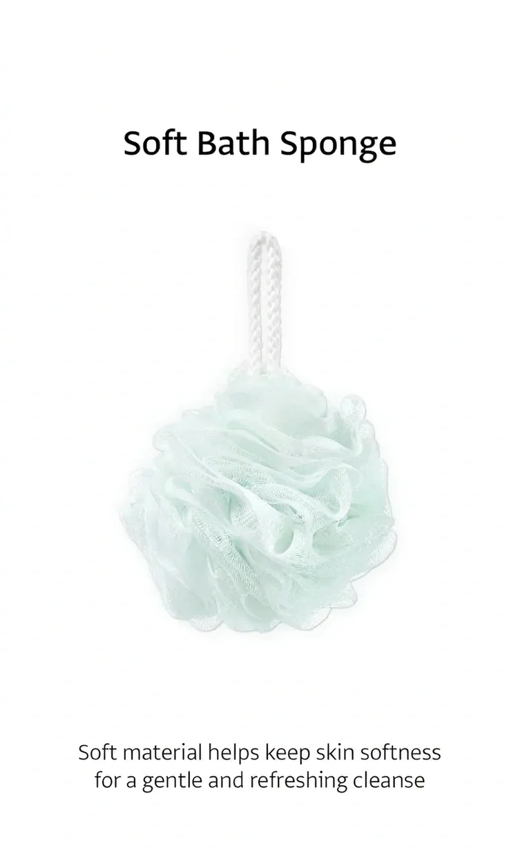 OLIVEYOUNG Soft Bath Sponge (1ea) detail 1