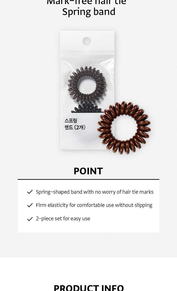 OLIVEYOUNG Spring Hair Band (2ea) detail 2