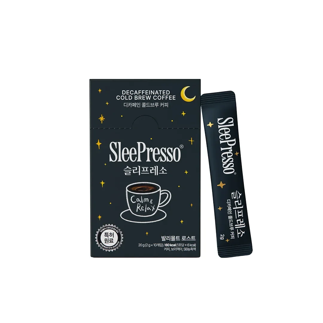 Sleeping Bottle Sleepresso Instant Coffee 0.07 oz.(2g) x 10ea detail 1