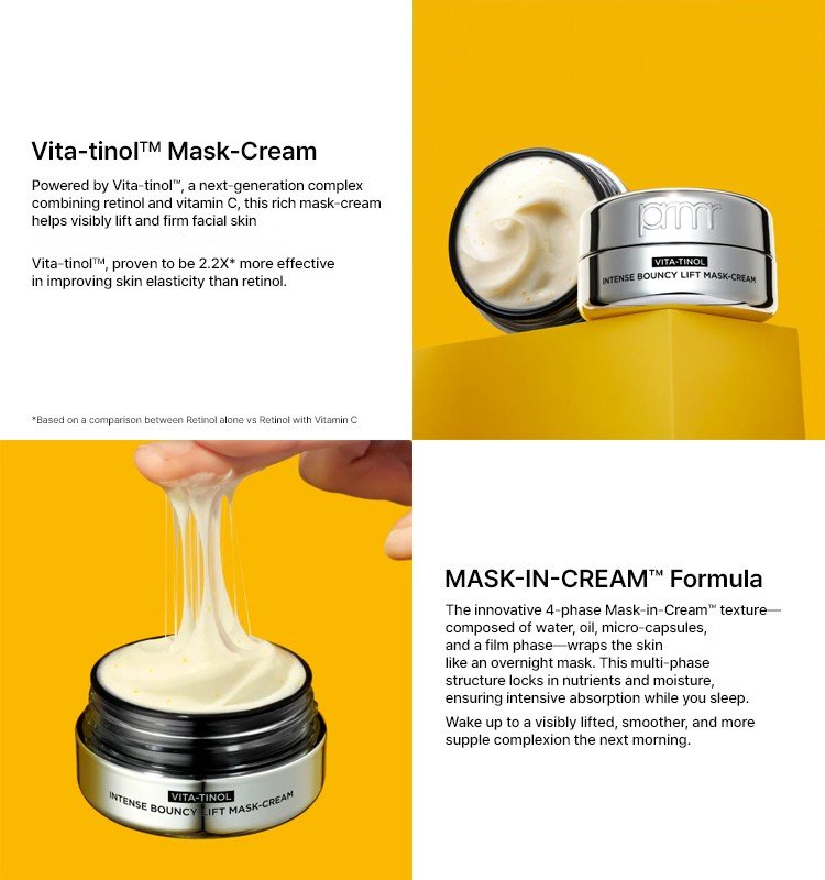 prmr Vitatinol Intense Bouncy Lift Mask Cream 1.01 fl. oz.(30ml) detail 1