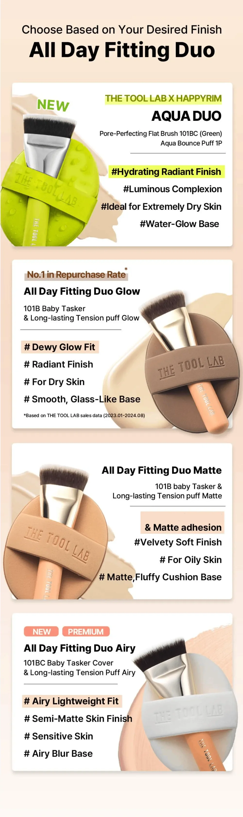 [5types] THE TOOL LAB All Day Duo 1.76 oz.(50g) detail 2