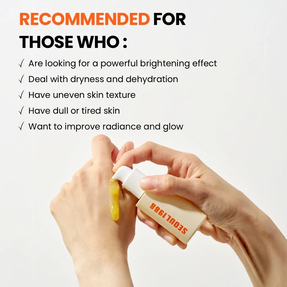 K-SECRET Seoul 1988 Glow Serum : Niacinamide 15% + Yuja 1.01 fl. oz.(30ml) detail 5