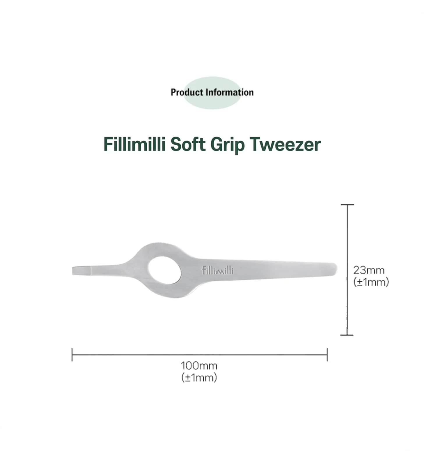 Fillimilli Soft Grip Tweezers (1ea) detail 7
