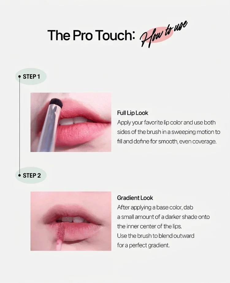 Fillimilli Portable Wide Lip Brush 931 (1ea) detail 5