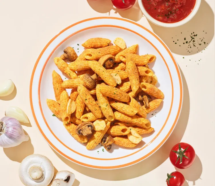 DELIGHT PROJECT Garlic Tomato Pasta Chip 1.59 oz.(45g) detail 4