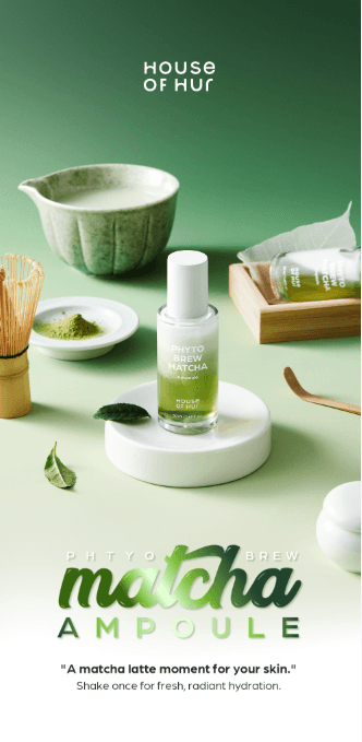 House of Hur Phyto Brew Matcha Ampoule 1.69 fl. oz.(50ml) detail 1