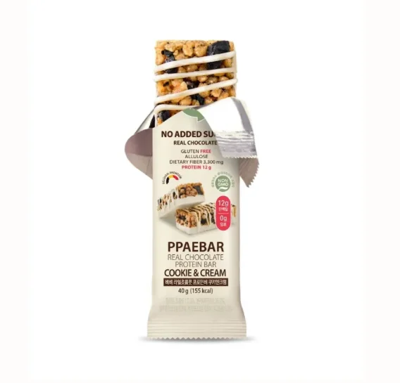 [4flavors] PPAEBAR Real Chocolate Protein Bar 1.4 oz.(40g) detail 2