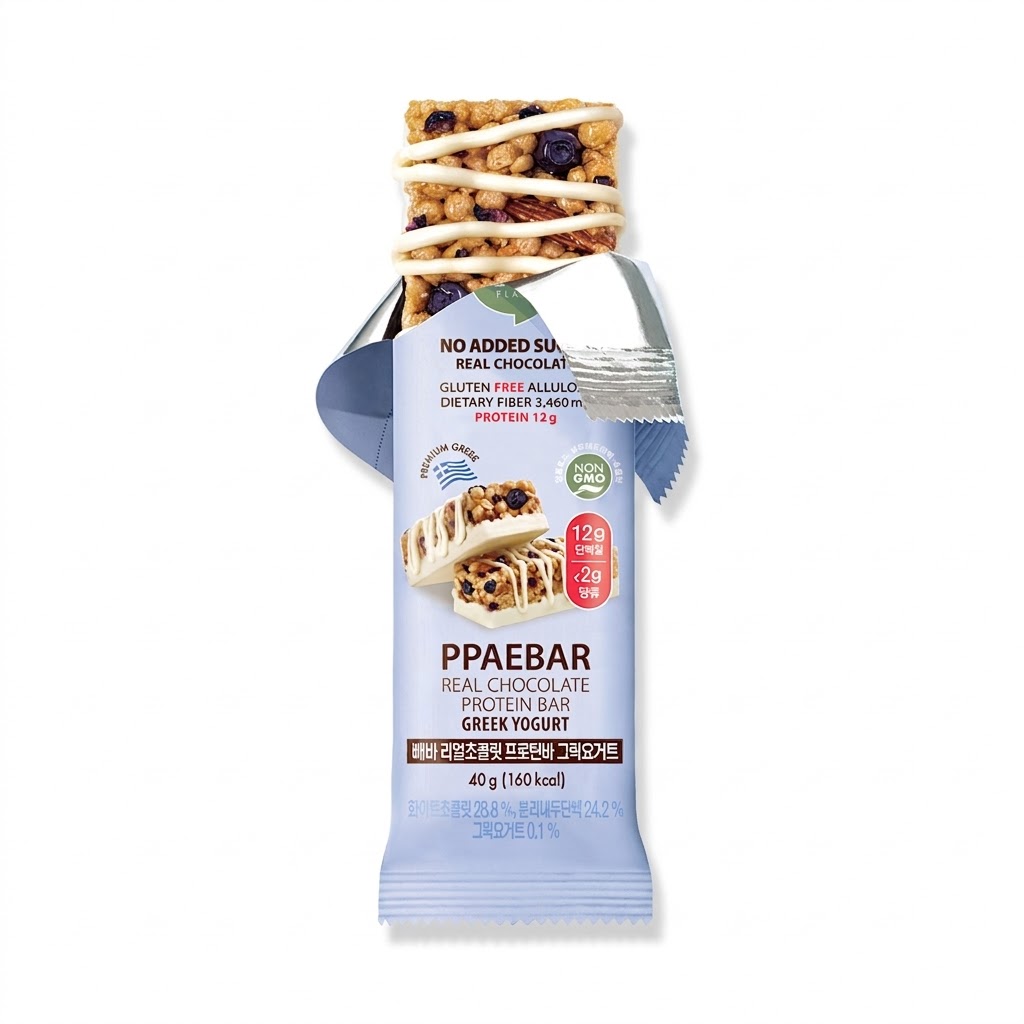 [4flavors] PPAEBAR Real Chocolate Protein Bar 1.4 oz.(40g) - Image 4 of 8