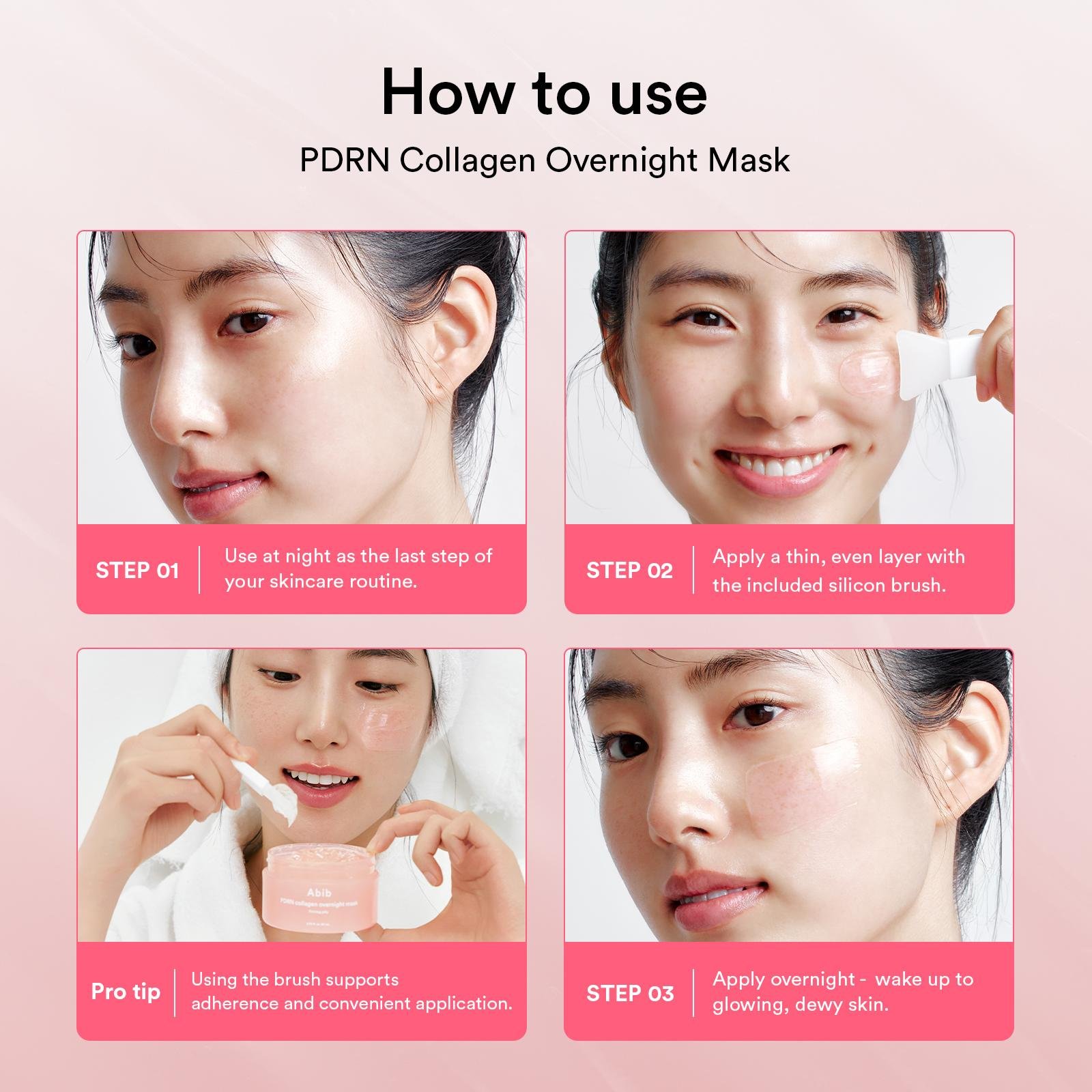 Abib PDRN Collagen Overnight Mask Firming Jelly 2.70 fl. oz.(80ml) detail 4