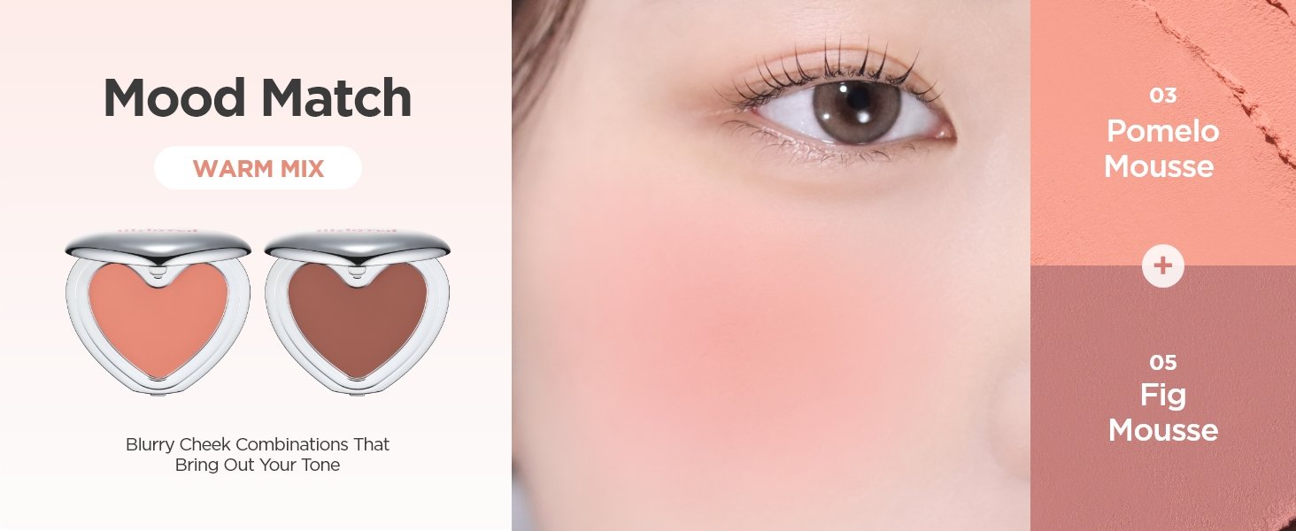 [6colors] lilybyred Luv Beam Cheek Mousse 0.13 oz.(3.8g) detail 15