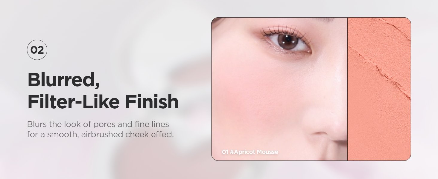 [6colors] lilybyred Luv Beam Cheek Mousse 0.13 oz.(3.8g) detail 3