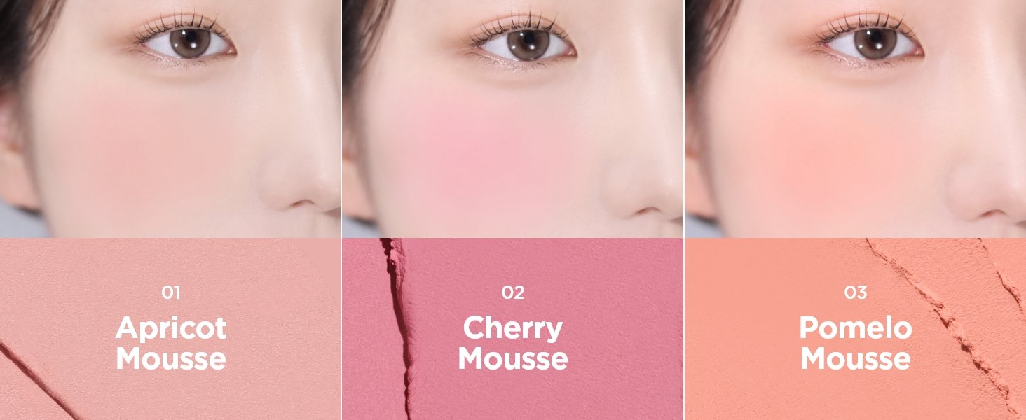 [6colors] lilybyred Luv Beam Cheek Mousse 0.13 oz.(3.8g) detail 6