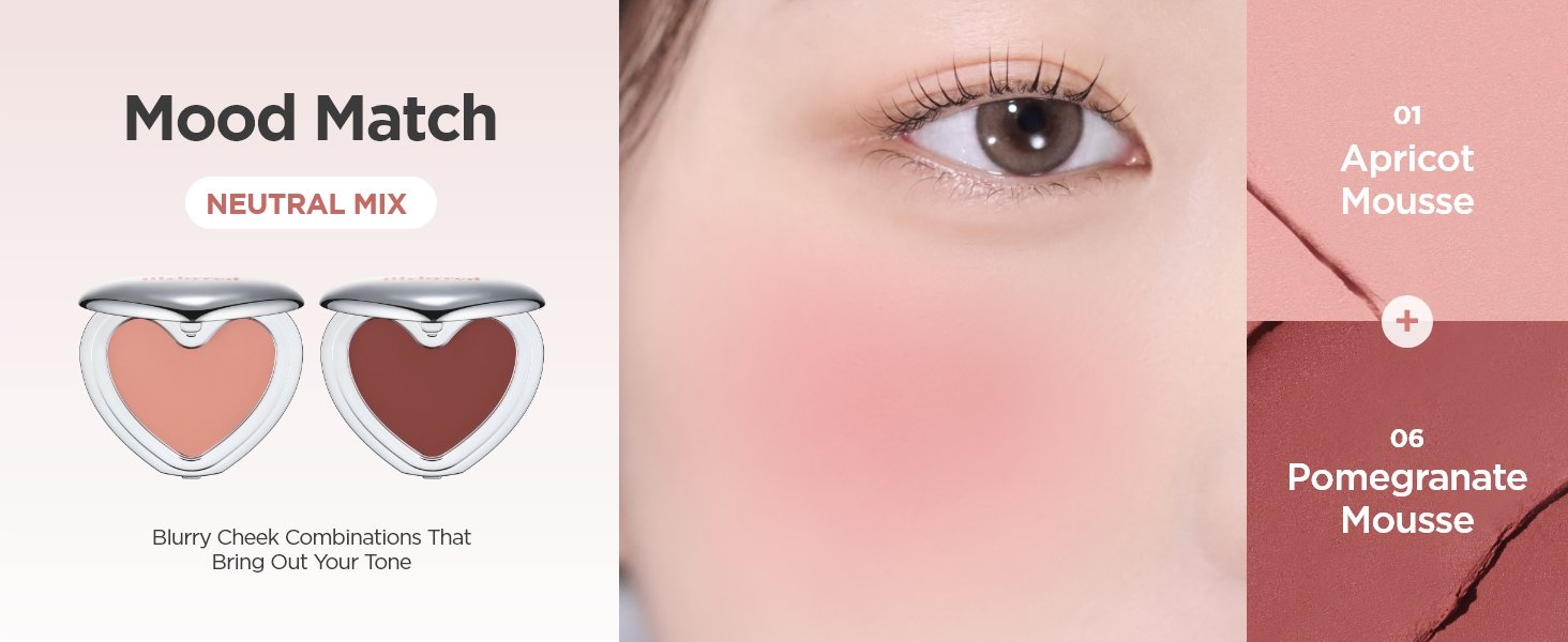 [6colors] lilybyred Luv Beam Cheek Mousse 0.13 oz.(3.8g) detail 14