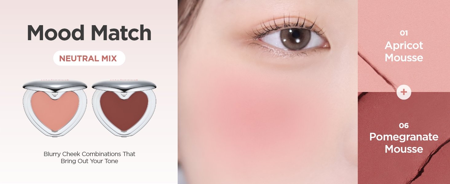 [6colors] lilybyred Luv Beam Cheek Mousse 0.13 oz.(3.8g) detail 10