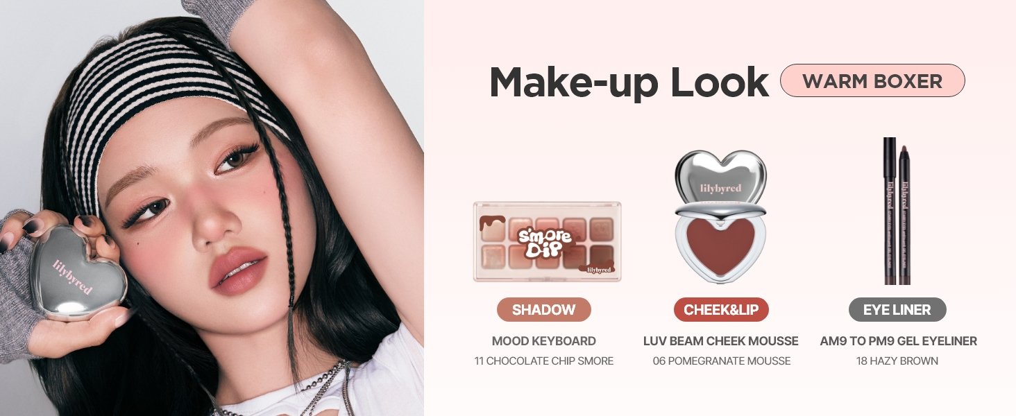 [6colors] lilybyred Luv Beam Cheek Mousse 0.13 oz.(3.8g) detail 12