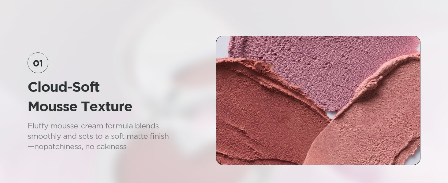 [6colors] lilybyred Luv Beam Cheek Mousse 0.13 oz.(3.8g) detail 4