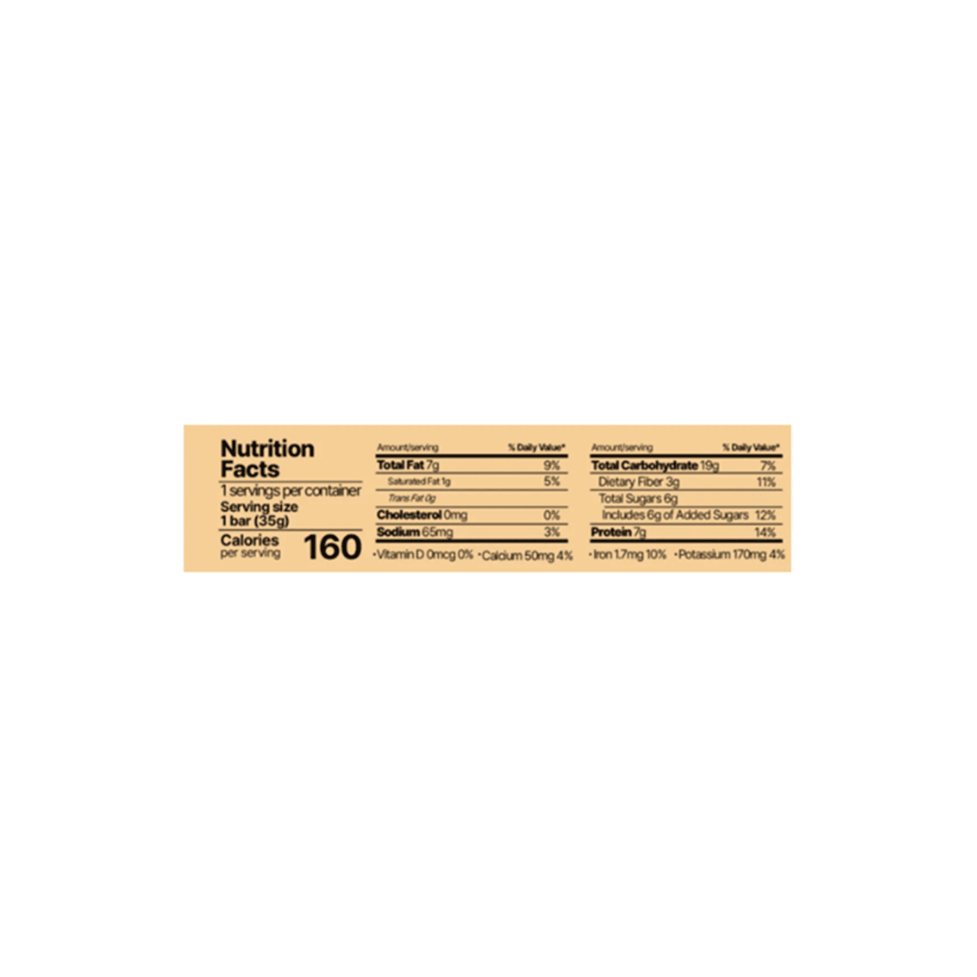 proteinmill Haru Protein Bar Crunch Cacao 1.2 oz.(35g) detail 2