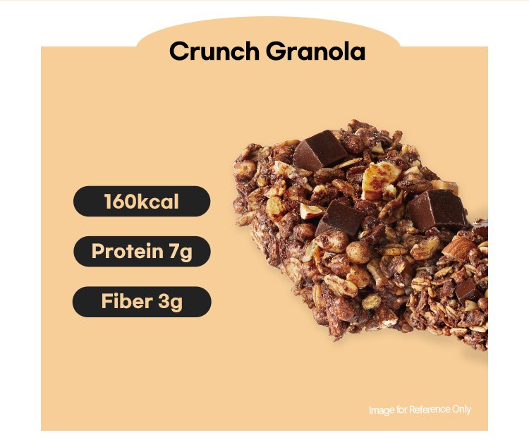 proteinmill Haru Protein Bar Crunch Cacao 1.2 oz.(35g) detail 2