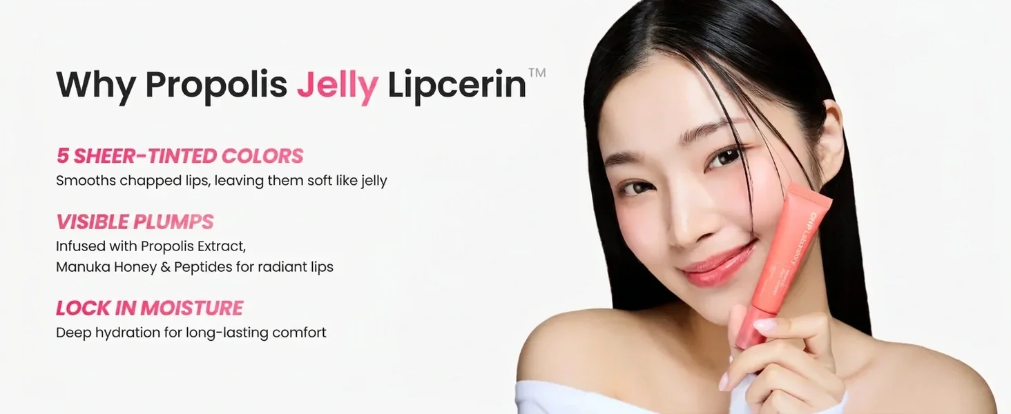 [5colors] CNP Propolis Jelly Lipcerin 0.33 fl. oz.(10ml) detail 5