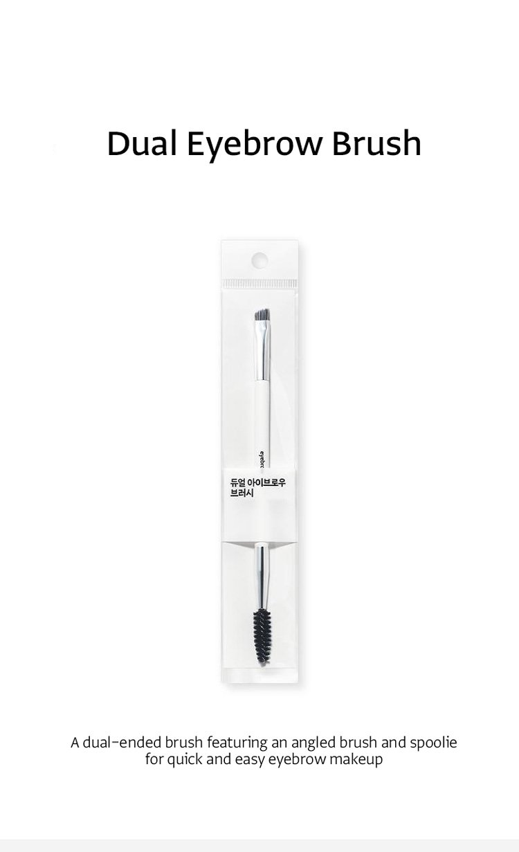 OLIVEYOUNG Dual Eyebrow Brush (1ea) detail 1
