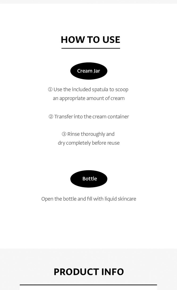 OLIVEYOUNG Portable Skincare Bottles Set detail 3