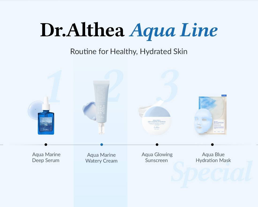 Dr.Althea Aqua Marine Watery Cream 1.69 fl. oz.(50ml) detail 5