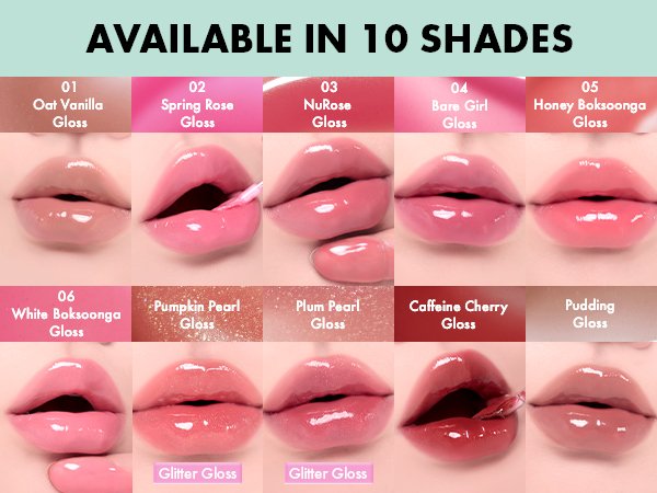 [10colors] AMUSE Jel-fit Gloss 0.13 oz.(3.8g) detail 5