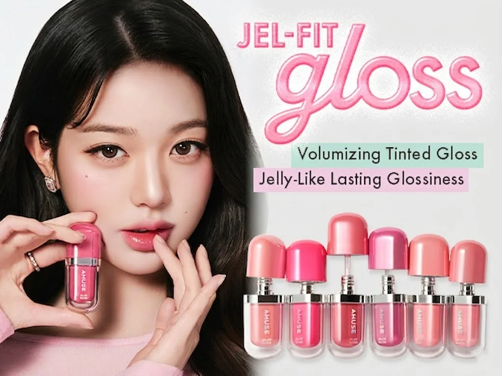 [10colors] AMUSE Jel-fit Gloss 0.13 oz.(3.8g) detail 1