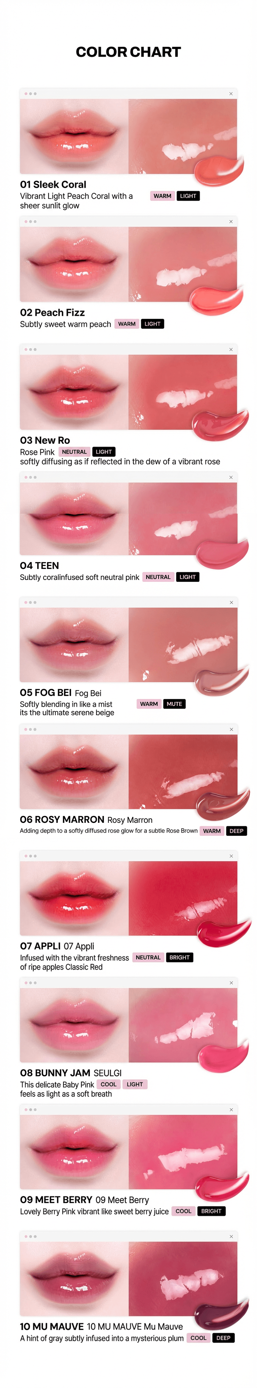 [10colors] Oiad Slayn Hyper Glow 0.13 fl. oz.(4ml) detail 6