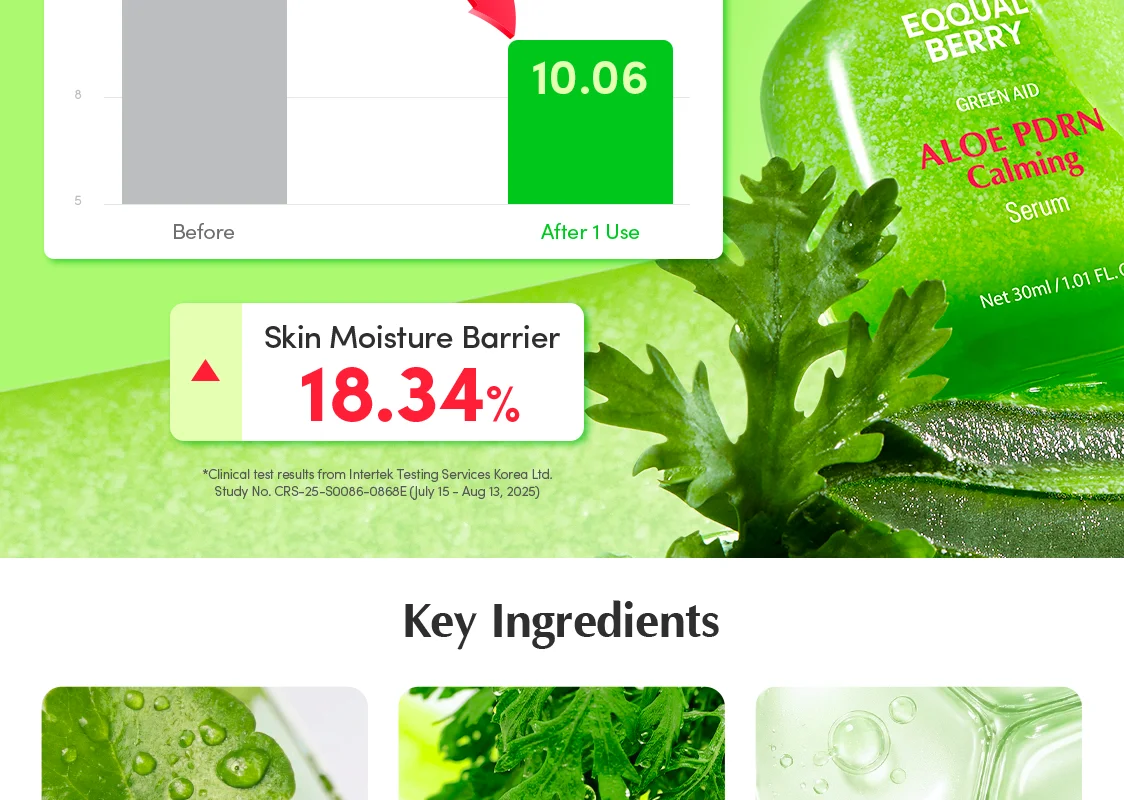 EQQUALBERRY Aloe PDRN Calming Serum 1.01 fl. oz.(30ml) detail 3