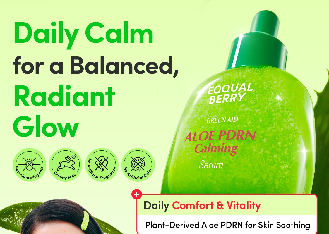 EQQUALBERRY Aloe PDRN Calming Serum 1.01 fl. oz.(30ml) detail 1