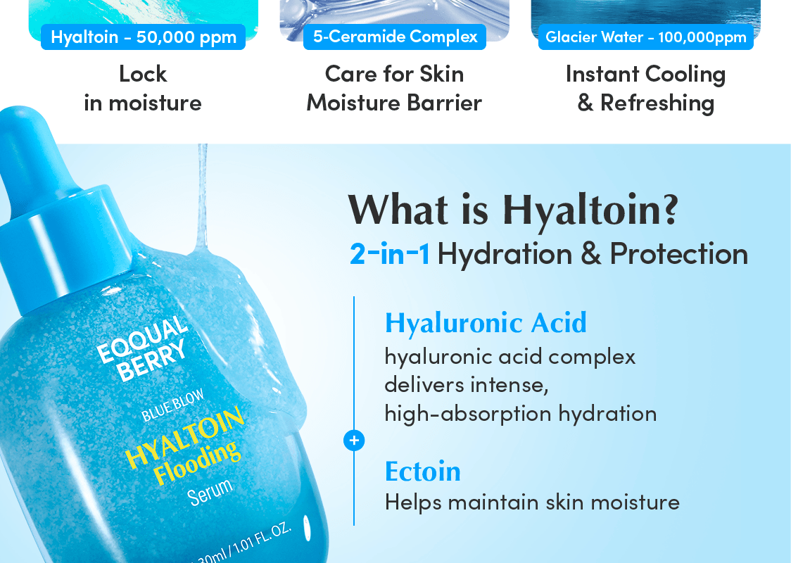 EQQUALBERRY Hyaltoin Flooding Serum 1.01 fl. oz.(30ml) detail 4