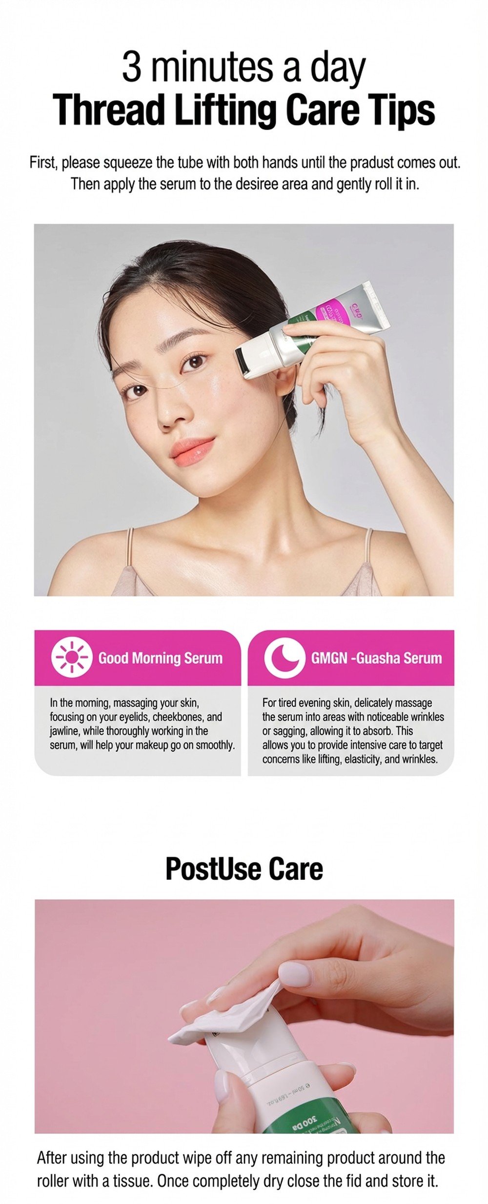 CKD Retino Collagen Small Molecule 300 Guasha Lifting Serum 1.35 fl. oz.(40ml) detail 2