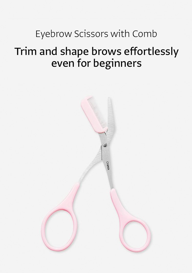 OLIVEYOUNG Eyebrow Scissors With Comb detail 2