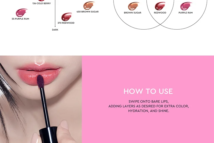 [6colors] HERA Sensual Tinted Shine Lip Serum 0.29 oz.(8.5g) detail 4