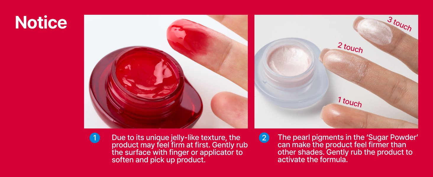 [19colors] fwee Lip&cheek Glowy Jelly Pot 0.14 oz.(4g) detail 8