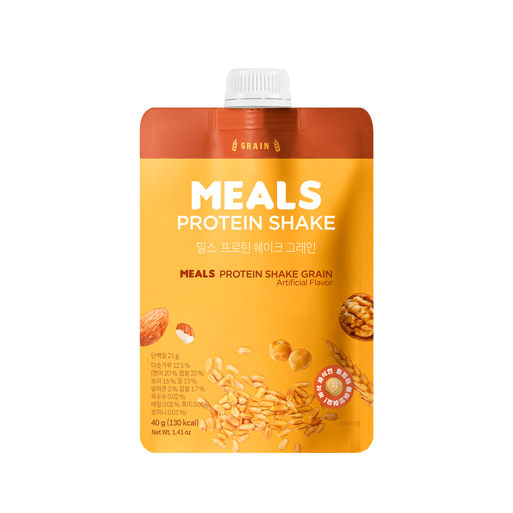 INTAKE Meals Protein Shake Grain 1.41 oz.(40g) detail 1