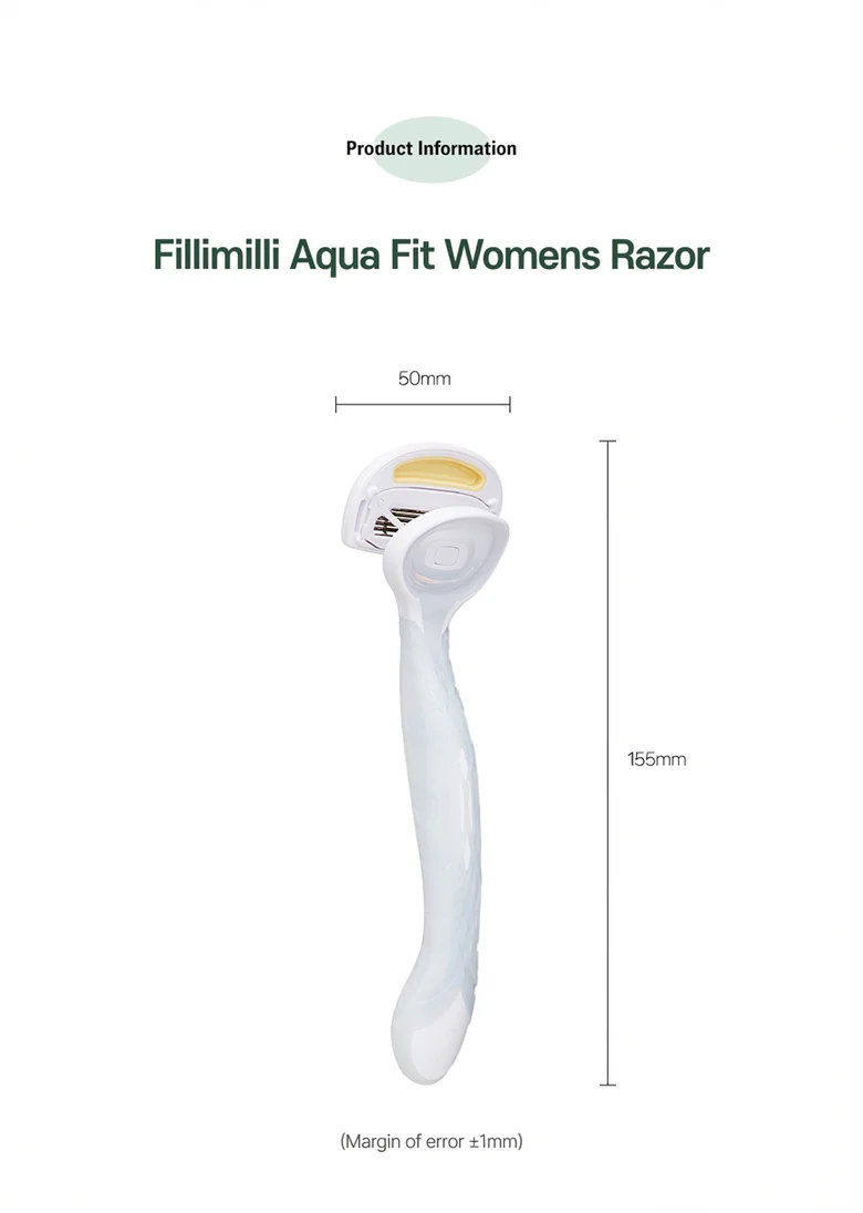 Fillimilli Aqua Fit Women’s Razor (1ea) detail 2