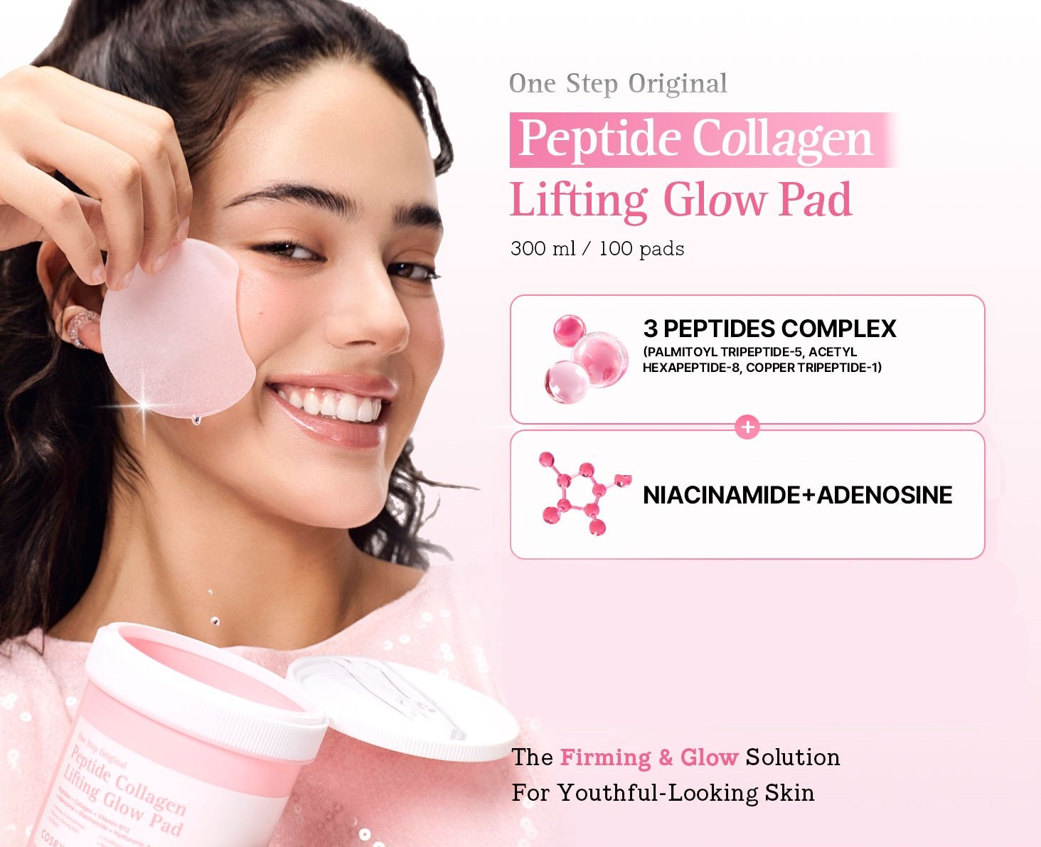 [2types] COSRX One Step Original Pad 100ea 10.14 fl. oz.(300ml) detail 4