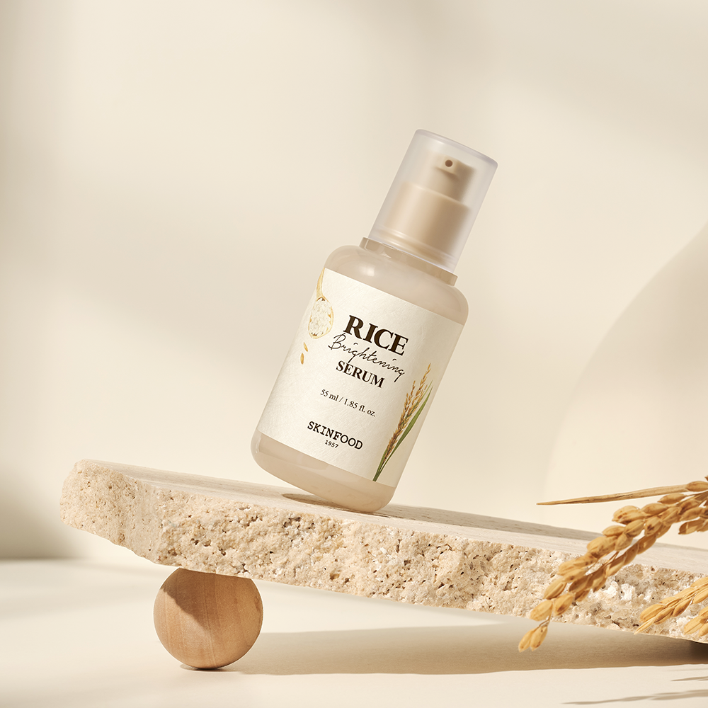 SKINFOOD Rice Brightening Serum 1.85 oz.(55ml) - Image 2 of 2